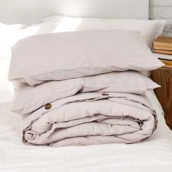 Flash Sale 🌟 AmourLinen Linen bedding set in Cream 👍