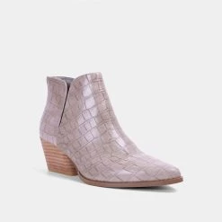 Cheap 🔔 Shu Shop 👩 women Yuri Bootie in Taupe Croco 🎉