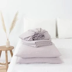 Wholesale 🥰 AmourLinen Linen sheets set in Dusty Rose ✨