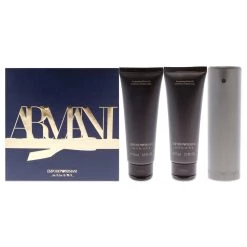 Wholesale 🛒 Emporio Armani by Emporio Armani for Men - 3 Pc Gift Set 1.7oz EDT Spray, 2x2.5oz Shower Gel 😉