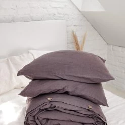 Cheap ✨ AmourLinen Linen bedding set in Dusty Lavender 🛒