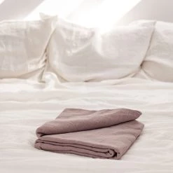 Budget 😉 AmourLinen Linen flat sheet in Beige ✨