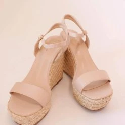Discount 🌟 Shu Shop 👩 women Iberia Wedge in Nude 💯