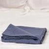 Best Pirce 🎉 AmourLinen Linen flat sheet in Blue Gray ❤️