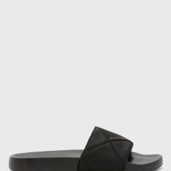 Best Pirce 🧨 women Allsaints Bell Satin Slider ⭐
