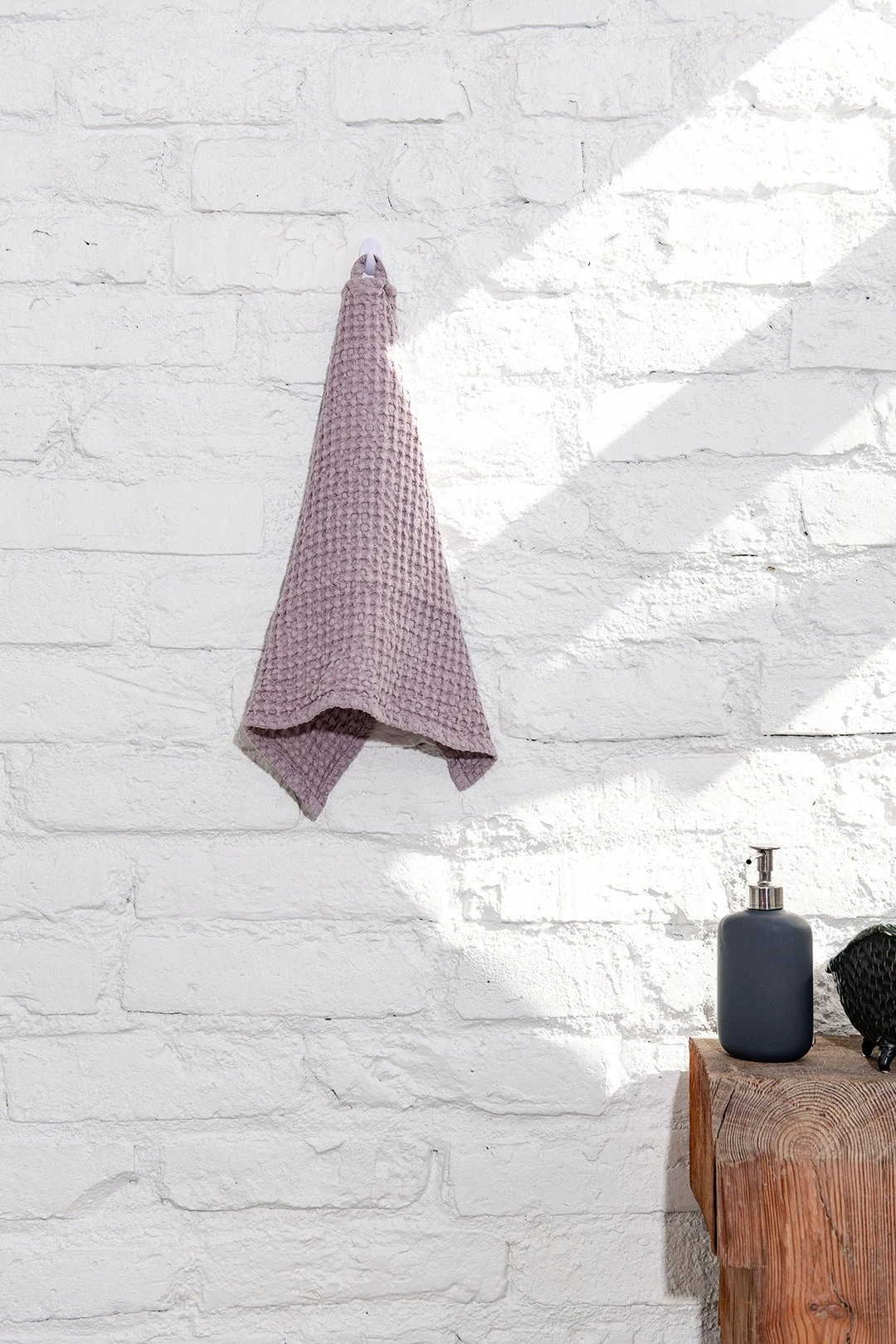 Cheap π AmourLinen Linen face towel in Dusty Rose π 3 Cheap π AmourLinen Linen face towel in Dusty Rose π