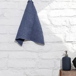 Flash Sale 🌟 AmourLinen Linen face towel in Blue Gray 🔥