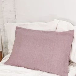Wholesale 😍 AmourLinen Linen pillowcase in Dusty Rose ⭐