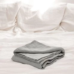 Promo 😉 AmourLinen Linen flat sheet in Sage Green ✨