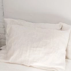 Best Pirce 🥰 AmourLinen Linen pillowcase in White 🎁