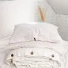 Best Sale 🎉 AmourLinen Linen bedding set in White 🛒